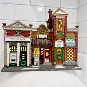 ❤️🎄❤️ Dept 56 | “Riverside Row Shops”| Christmas In The City ❤️🎄❤️